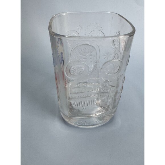 Walt Disney World 2000 millenium Mickey Mouse Collectible Glass Tumblers Set Of - Picture 9 of 9